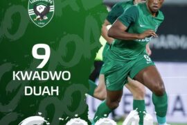 Ghanaian striker Kwadwo Duah scores in Ludogorets' defeat to Botev Plovdiv in Bulgarian Cup final