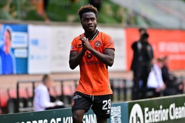Ghanaian youngster Mathew Anim Cudjoe nominated for Dundee United Goal of the Season Award
